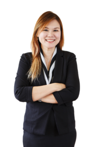 Professional portrait of Madeline Chua, founder and Christian executive coach at YASIGE Coaching.